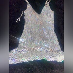 mini sparkly party dress